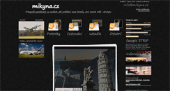 Desktop Screenshot of mikyna.cz